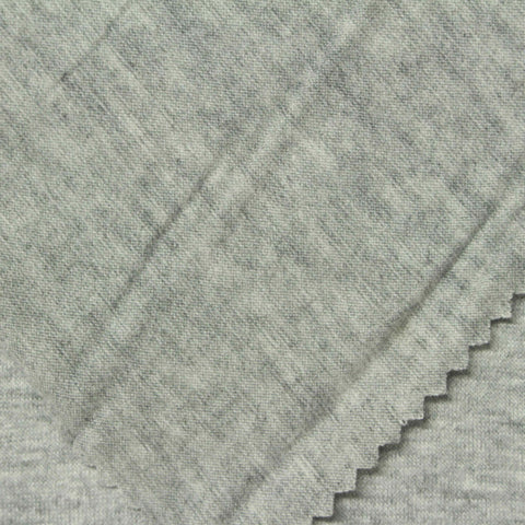 Light Grey Marl Jersey Knit, Viscose, 165 gsm