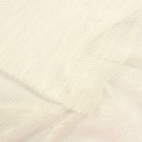 Cream Tone-on-Tone Dot Mesh, Polyester, 106 gsm — photo 1