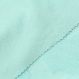 Light Blue Abstract-Cloud Jersey Knit, Poly-Cotton — photo 1