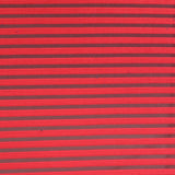 Red Horizontal-Stripe Mesh, Polyester, 208 gsm — photo 1