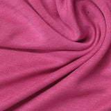 Washed Modal Polyester Piqué Knit Fabric, 190 gsm, 160 cm — Pink — photo 1