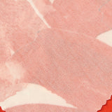 Orange Abstract-Floral Linen-Look, Polyester — photo 1