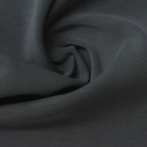Polyester Modal Stretch Scuba Knit Fabric, 300 gsm, 150 cm — Navy