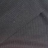 Brushed Viscose Polyester Stretch Rib Knit Fabric, 192 gsm, 150 cm — Grey — photo 1