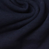 Cotton Polyester Stretch Velvet Fabric, 300 gsm, 150 cm — Navy — photo 1