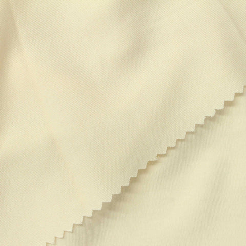 100% Cotton Interlock Knit Fabric, 190 gsm, 165 cm — Beige