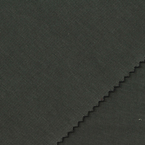 Polyester Cotton Scuba Knit Fabric, 300 gsm, 175 cm — Green, ref EF-271357