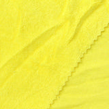 100% Cotton French Terry Fabric, 220 gsm, 180 cm — Yellow — photo 1