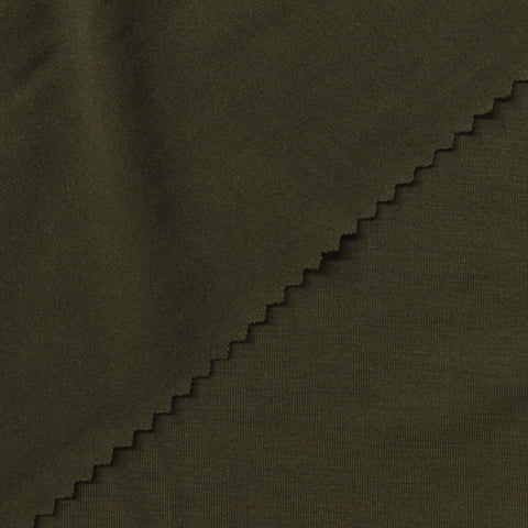 Modal Stretch Jersey Knit Fabric, 190 gsm, 168 cm — Green