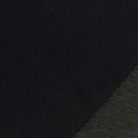 Dark Grey Marl Scuba Knit, Poly-Viscose, 490 gsm