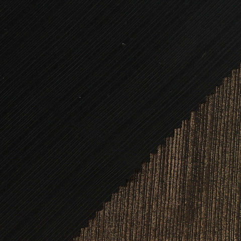 Dark Brown Stripe Knit, Polyester