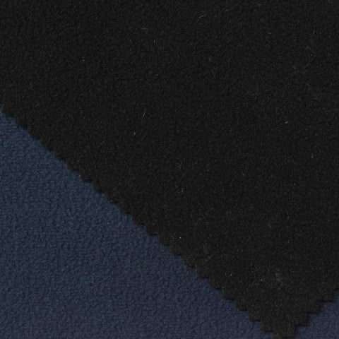 100% Polyester Fleece Fabric, 280 gsm, 160 cm — Navy