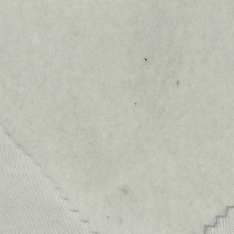 Brushed Cotton Polyester French Terry Fabric, 200 gsm, 170 cm — Grey