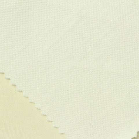Polyester Cotton Scuba Knit Fabric, 330 gsm — Yellow