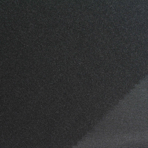 Brushed Polyester Stretch Milk Silk Knit Fabric, 280 gsm, 160 cm — Grey