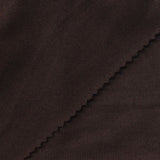 Brushed Viscose Polyester Stretch Chunky Knit Fabric, 185 gsm, 160 cm — Brown — photo 1