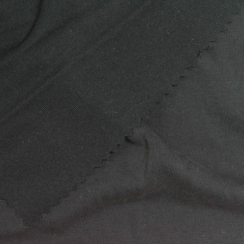 Washed Modal Polyester Jersey Knit Fabric, 160 gsm, 160 cm — Grey