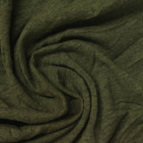 Green Heather Jersey Knit, Cotton-Poly, 160 gsm — photo 1