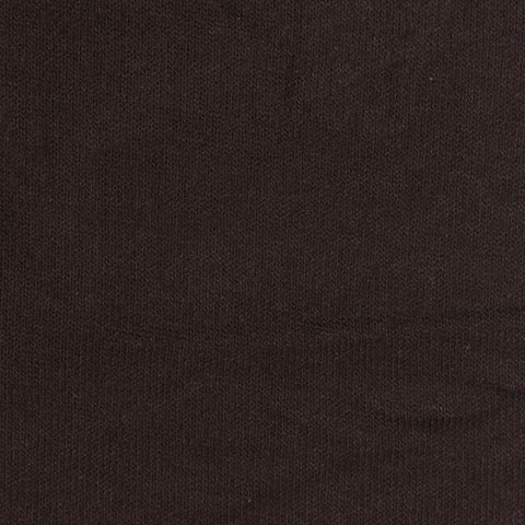 Brushed Viscose Polyester Stretch Chunky Knit Fabric, 190 gsm, 156 cm — Brown