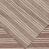 Striped Polyester Stretch Jersey Knit Fabric, 140 gsm, 157 cm — Brown — photo 1