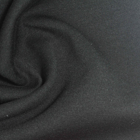 Polyester Stretch Scuba Knit Fabric, 250 gsm, 160 cm — Grey