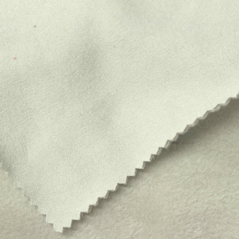 Brushed Polyester Stretch Faux Suede Fabric, 145 gsm, 350 cm — Khaki