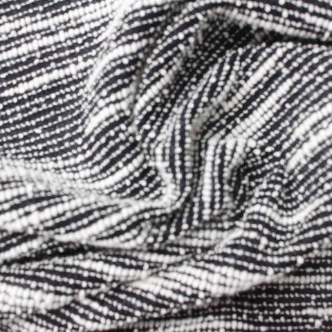 Black Marl Chunky Knit, 194 gsm