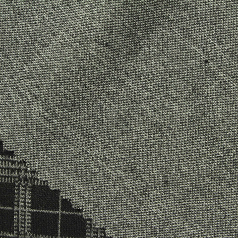 Grey Plaid Jacquard, Poly-Viscose, 426 gsm
