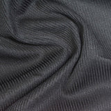 Dark Grey Heathered-Marl Rib Knit, Polyester, 350 gsm — photo 1