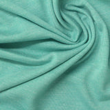 Teal Marl Jersey Knit, Poly-Viscose, 180 gsm — photo 1