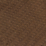 Polyester Viscose Stretch Waffle Knit Fabric, 170 gsm, 155 cm — Brown — photo 1