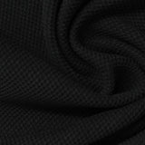 Knit Fabric, 255 gsm, 165 cm — Black — photo 1