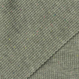 Grey-Green Marl Waffle Knit, Poly-Cotton — photo 1