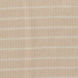 White Horizontal-Stripe Rib Knit, Cotton-Poly, 220 gsm — photo 1