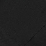 Polyester Stretch Knit Fabric, 160 gsm, 160 cm — Black — photo 1