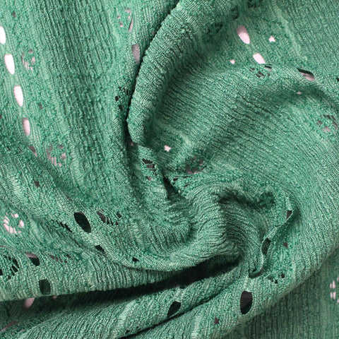 Green Bands Crepe, Polyester