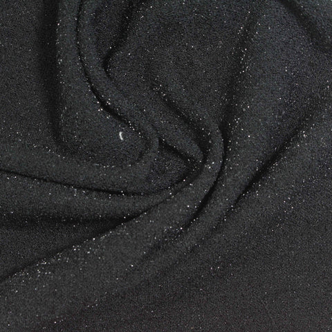 Dark Grey Marl Knit, Polyester, 230 gsm, 165 cm