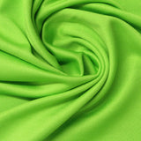 Polyester Stretch Milk Silk Knit Fabric, 210 gsm, 167 cm — Green — photo 1