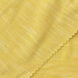 Yellow Marl Piqué Knit, Poly-Viscose — photo 1