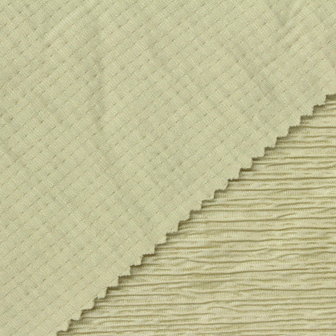 100% Polyester Crepe Fabric, 290 gsm — Khaki