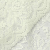Cream Floral Lace, Nylon, 140 gsm — photo 1