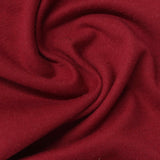 Polyester Viscose Stretch Ponte Knit Fabric, 300 gsm, 166 cm — Red — photo 1