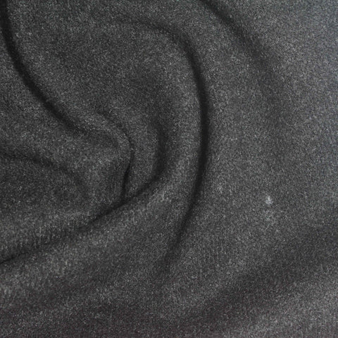 Dark Grey Marl Piqué Knit, Polyester, 227 gsm