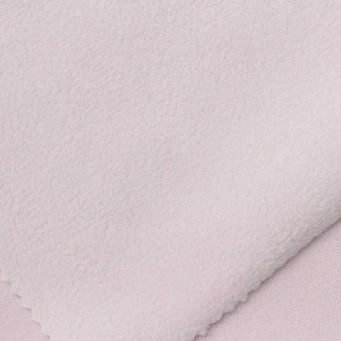 Brushed Polyester Stretch Knit Fabric, 320 gsm, 185 cm — Pink