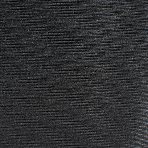 100% Polyester Interlock Knit Fabric, 227 gsm, 59 cm — Black
