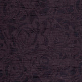 Dark Purple Tone-on-Tone Floral Jacquard, Cotton-Poly — photo 1