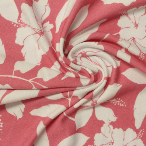 Off-White Flowers Milk Silk Knit, Polyester