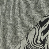 Black Abstract-Animal Print Interlock Knit, Viscose-Poly — photo 1