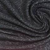 Black Marl Knit, Polyester, 255 gsm, 165 cm — photo 1