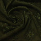 Jacquard 100% Cotton Jersey Knit Fabric, 154 gsm, 144 cm — Green — photo 1